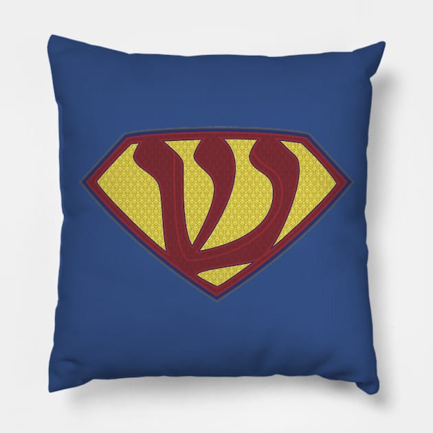 Super Jew Pillow by Ryan