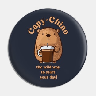 Capy-chino Pin