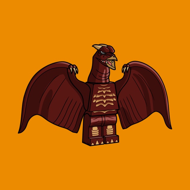 LEGO Rodan 1956 by schultzstudio