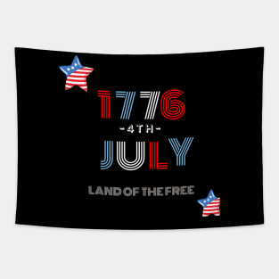 4th of july 1776 t shirt Tapestry