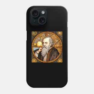 Galileo Galilei drawing Phone Case