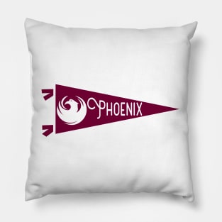 Phoenix Flag Pennant Pillow