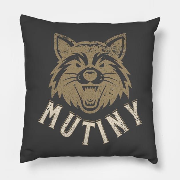 Mutiny Raccoon Pillow by lakokakr