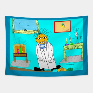 Dr. Dante Deranged Tapestry