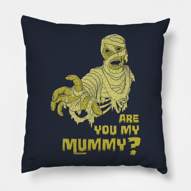 Are you my mummy? Pillow by VicNeko