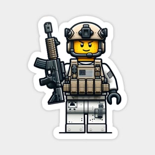 Tactical LEGO Magnet