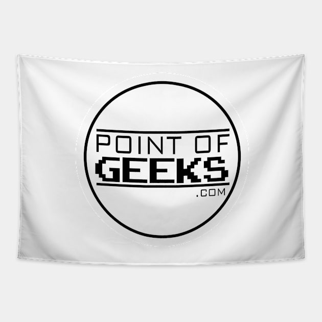 PoG Logo Bullseye Tapestry by PointofGeeks