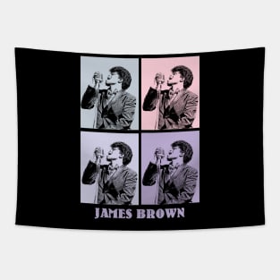 James Brown 1988S Pop Art Tapestry