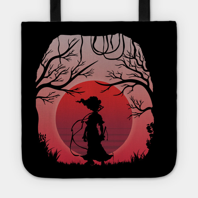 Justice Afro Samurai Tote Teepublic
