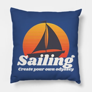 Sailing Create Your Own Odyssey Pillow