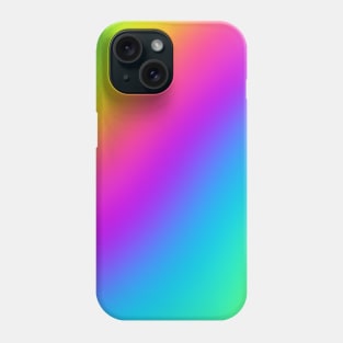 Bright Rainbow Wave Gradient Phone Case