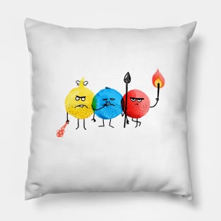 Primary Colors Pillow