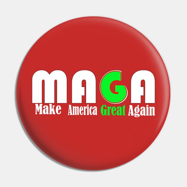 Make America Great Again Pin by PinkBorn