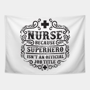 Nurse Superhero Tapestry