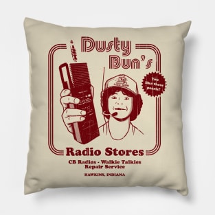 Dusty Bun's Radio Stores Pillow