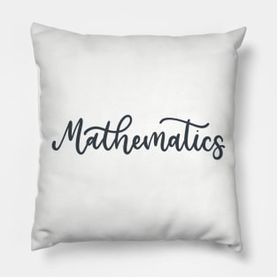 Mathematics Pillow