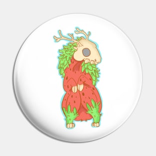 Strawberry Wendigo Pin