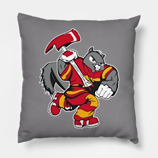 Feline Firefighter To The Rescue Pillow