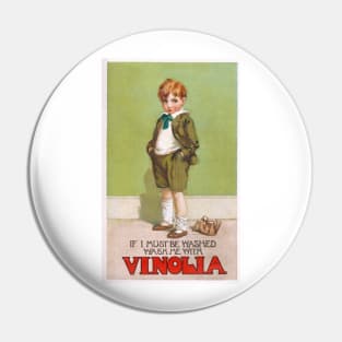 Vinolia Soap Advertisement Pin