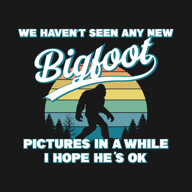 Funny Bigfoot by Nifty T Shirts