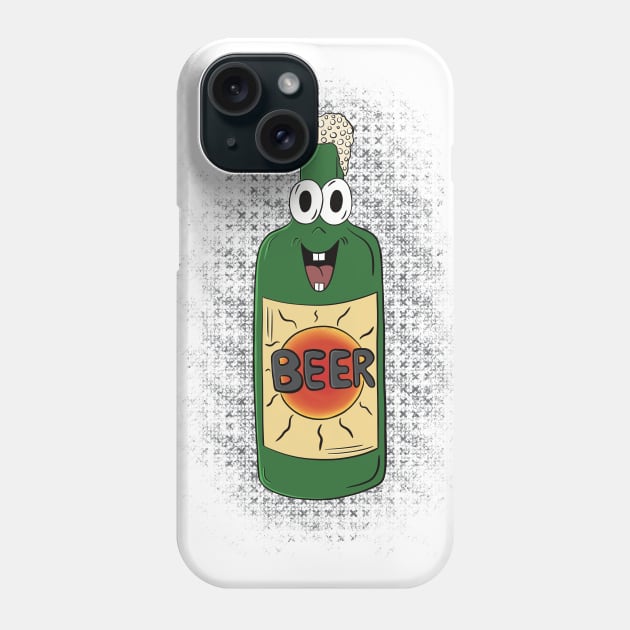 Bob the beer - beer illustration Phone Case by Funky Chik’n