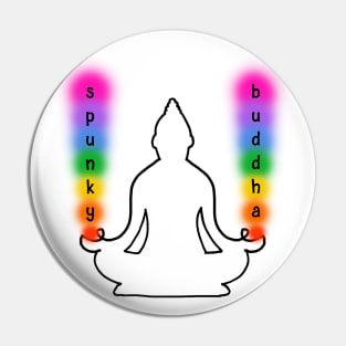 Chakra Buddha (Dark) Pin