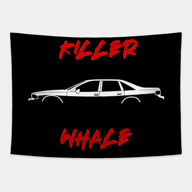 Chevrolet Caprice the Killer Whale Tapestry by RDA Universal