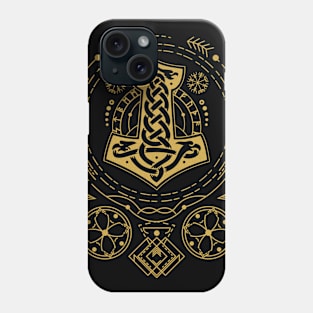 Mjolnir - The Hammer of Thor | Norse Pagan Symbol Phone Case