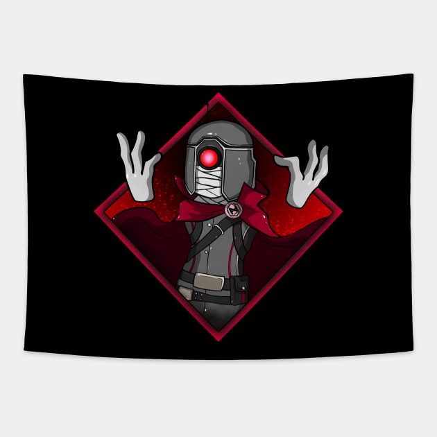 Madness combat Director Phobos Project Nexus art Tapestry by Renovich