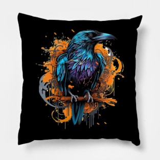 Bird/Crow Pillow