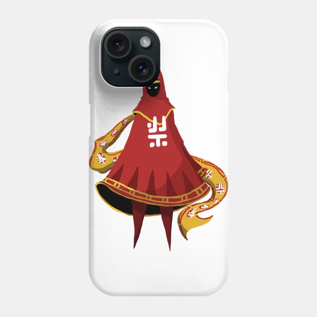 Journey, the red traveller Phone Case by Itaquenobis