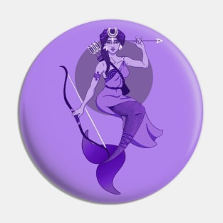 Artemis Mermaid Pin