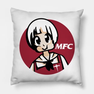 Mankanshoku Fried Croquettes (Modern Circle) Pillow