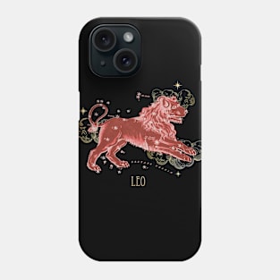 Vintage Leo Constellation Phone Case