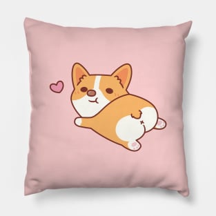 Cute Corgi Dog With Cute Butt Pillow