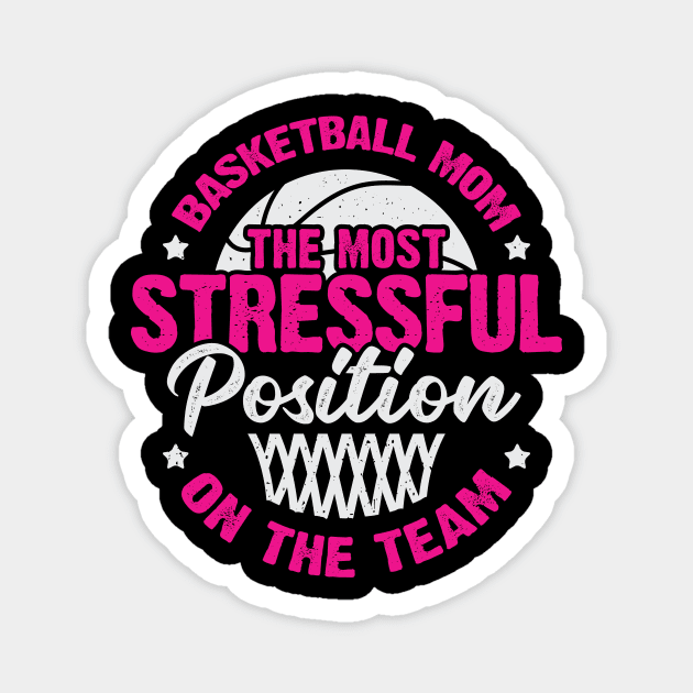 Basketball Mom Mother Gift Magnet by Dolde08