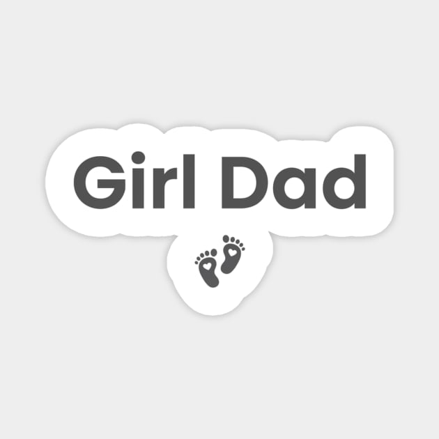 Girl Dad Magnet by ArtistTee ⭐⭐⭐⭐⭐