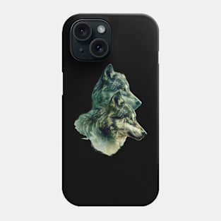 Safe Coexistence With Wolf Phone Case