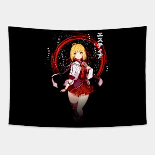 Rise of the Abyss Dark Fantasy SoulWorkers Tee Tapestry