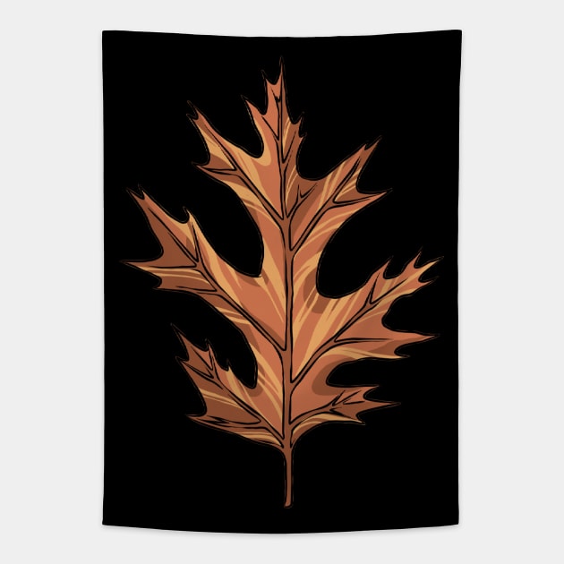 Oak Leaf Tree Nature Leafs Trees Leaves Tapestry by fromherotozero