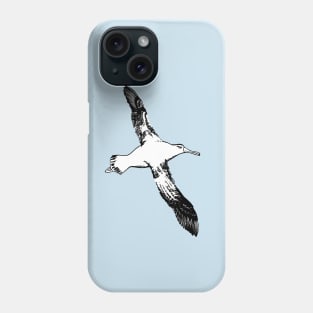 Lone Wandering Albatross Phone Case