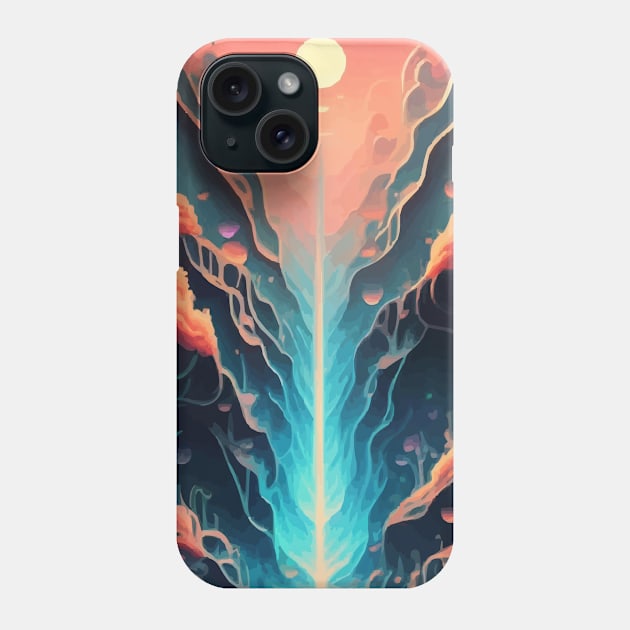 Abstract Nature Art Phone Case by Art-Jiyuu