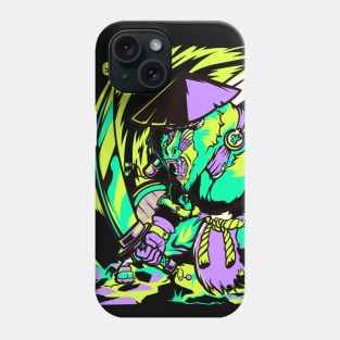 Mandril samurai Phone Case