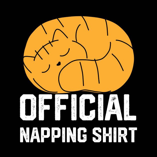 official napping shirt by spantshirt