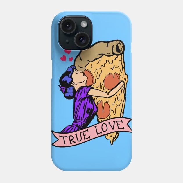 Pizza love Phone Case by Vintage Dream