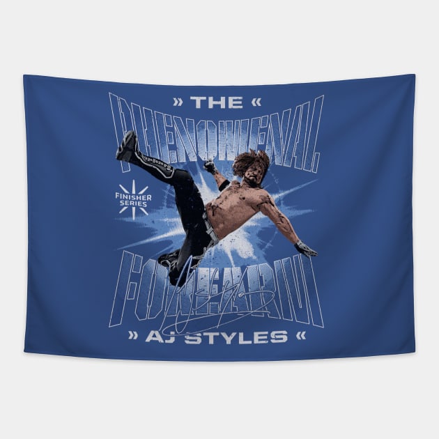 A.J. Styles Phenomenal Forearm Tapestry by MunMun_Design