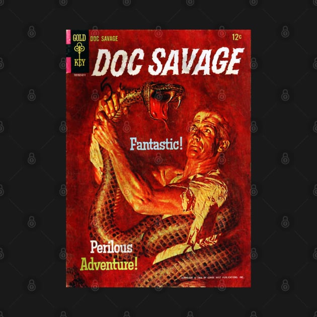 Doc Savage Gold Key Comic Cover by Creative Bedouin