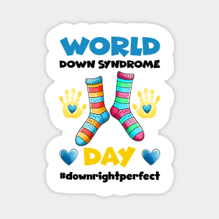 321 Awareness Support - Down Syndrome Day Magnet