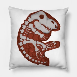 Dinosaur Bones Pillow