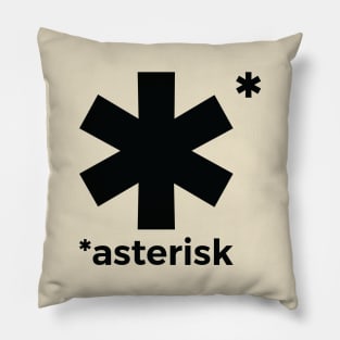 asterisk Pillow